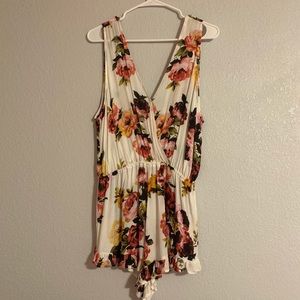 Kendall & Kylie Floral Romper